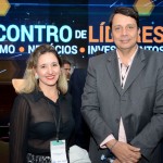 Elaine Cristina Valente, do Visit Iguassu, e Celso Barros, do Hotel Continental Inn