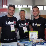 Elieser Lima, Ronaldo Melo e Gustavo Simões, da Schultz