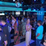 Evento aconteceu no Garage Club, a disco do MSC Seaside