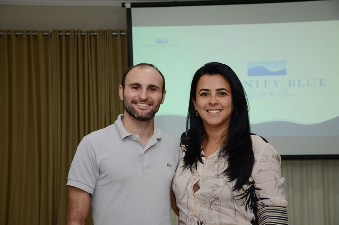 Fabio Aguiar e Emmanoelle Caxambú, da Bon Inteligência Digital