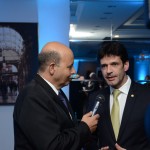 Fernando Joly, do Programa Show Vip, e Marcelo Álvaro Antônio, ministro do Turismo Fernando Joly, do Programa Show Vip, e Marcelo Álvaro Antônio, ministro do Turismo