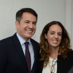 Gelson Popazoglo, da GTA, e Marina Figueiredo, da Pomptur