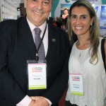 Geraldo Rocha, presidente da Abav Nacional e sua filha Mariana (FOTO: Jefferson Severino)