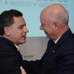 Gilmar Piolla, secretário de Turismo de Foz do Iguaçu, Herculano Passos, da Frentur Gilmar Piolla, secretário de Turismo de Foz do Iguaçu, Herculano Passos, da Frentur