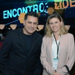 Gilmar Piolla, secretário de Turismo de Foz do Iguaçu, e Tatiana Turra, presidente do Instituto de Turismo de Curitiba