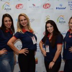 Giovana Fracchia, Camila Lopes, Juliana Miranda e Julia Rodrigues, da LM Turismo Giovana Fracchia, Camila Lopes, Juliana Miranda e Julia Rodrigues, da LM Turismo