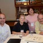 Gustavo, do Visite Espírito Santo, Alda Montanher, Vera Gestinari e Antonio Trubiani, freelancer da LM TUrismo Gustavo, do Visite Espírito Santo, Alda Montanher, Vera Gestinari e Antonio Trubiani, freelancer da LM TUrismo