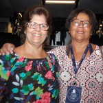 Ilse Soares e Mercia Cajazeiro, da Transfeltur