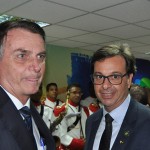 Jair Bolsonaro e Gilson Machado Neto