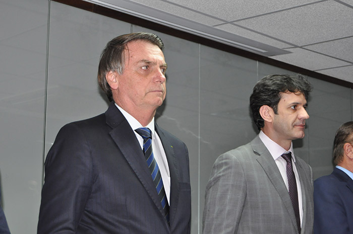 Jair Bolsonaro e Marcelo Alvaro Antônio