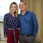 Juliana Campeoto, gerente Comercial, e Marcelo Vandeli Schurhaus, gerente de Operações do Infinity Blue