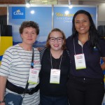 Leoni Langer, Marise Dworak e Miriã Nascimento da Costa Cruzeiros