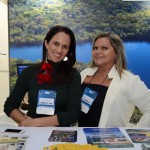 Luciana Castelo, da Amazonastur, e Hillanda Brandão, da Amazon Rios Tour