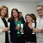 Lucila Nedelciu, da Raidho, Magda Nassar, Trade Tours, Estela Farina, da NCL,e Ricardo Alves, da Velle