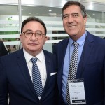 Manoel Linhares, presidente da ABIH Nacional, e Luiz Silva, da CNC