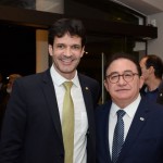 Marcelo Álvado Antônio, ministro do Turismo, e Manoel Linhares, da ABIH Nacional Marcelo Álvado Antônio, ministro do Turismo, e Manoel Linhares, da ABIH Nacional