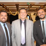 Marcos Vinicius Souza, Cristopher Soares e Marcio Genaro, da MSC