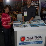 Marlei Cardoso e Luiz Fernando Neves Alves, da prefeitira de Maringá
