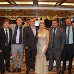 Noivos com a equipe da MSC Brasil