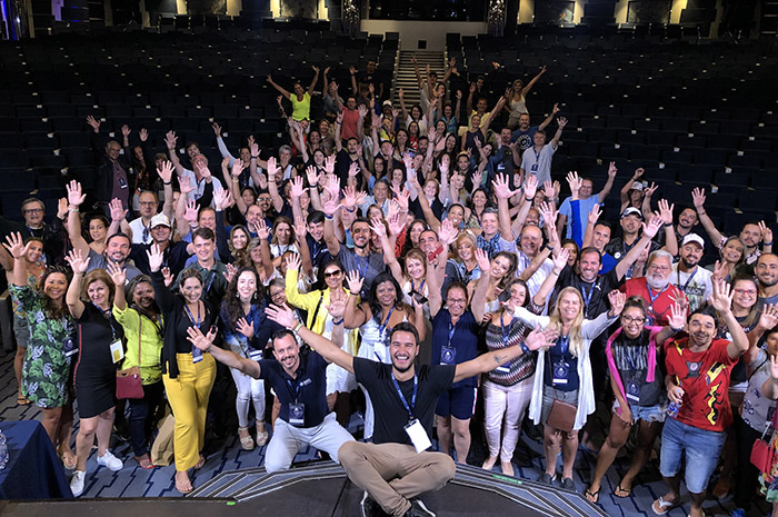 O influenciador Caio Ramon, o Caio Travels, encerrou o ciclo de conteúdo da convenção da MSC