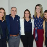 Paula Souza, Fernando B. Del Cistia, Paula Rorato e Andressa Raymundo, da CVC Corp, com Juliana Campeoto, do Infinity Blue