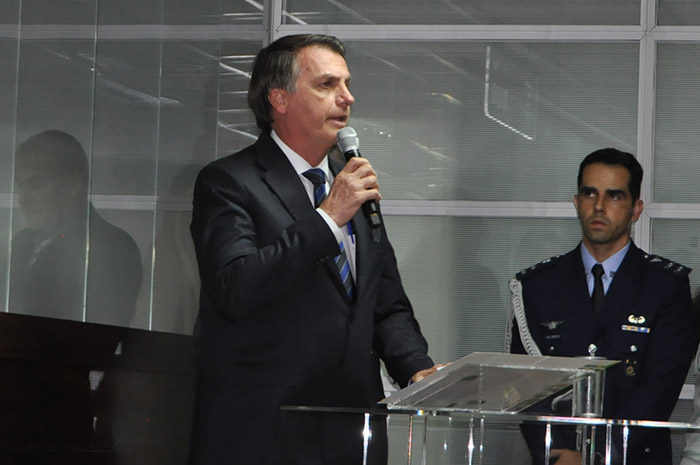 Presidente Jair Bolsonaro exaltou o novo presidente da Embratur