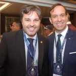 Rafael Saccomani e Adrian Ursilli, da MSC Cruzeiros