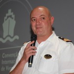 Robert Balla, diretor do Yacht Club do MSC Seaside subiu ai palco para falar sobre os benefícios da categoria