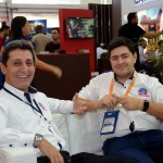 Rogério Siqueira e Roberto Vertemati, do Beto Carrero World