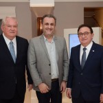 Roy Taylor, do M&E, Claiton Armelin, da CVC Corp, e Manoel Linhares, da ABIH Nacional Roy Taylor, do M&E, Claiton Armelin, da CVC Corp, e Manoel Linhares, da ABIH Nacional