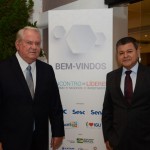 Roy Taylor, do M&E, e Felipe Gonzales, da Abav-PR Roy Taylor, do M&E, e Felipe Gonzales, da Abav-PR