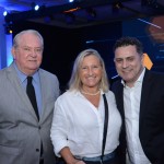 Roy Taylor e Rosa Masgrau, do M&E, e Gilmar Piolla, secretário de Turismo de Foz do Iguaçu