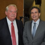 Roy Taylor, presidente do M&E, e Sergio Flores, diretor de Marketing do Ministério do Turismo