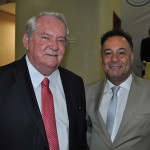 Roy Taylor, presidente do M&E, e Aluizer Malab, secretário Nacional de Desenvolvimento e Competitividade do Turismo