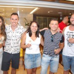 Tatiane Marina, Tiago Silva, Miriam Costa Fabio Bortolato, Adair Junior, da Latam Travel