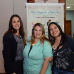 Tânia Roda,  Monique Prado e Daniele Rio, do Turismo Center