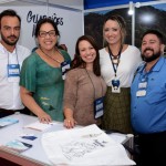 Uyllian Wommer, Patricia Marchant, Bruna Peters, Wagner Zanca e Juliana Campeoto, do Infinity Blue Resort