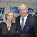 Vanessa Mendonça, secretária de Turismo do Distrito Federal e Roy Taylor, presidente do M&E