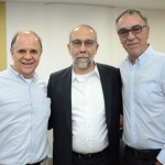 Victor Hugo, da CI, Rui Alves, da MMT Gapnet Flytour, e José Zuquim, da Ambiental