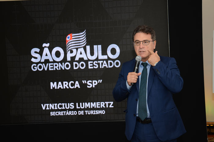 Turismo paulista libera mais de R$ 40 milhões para os municípios 1 Vinicius Lummertz, secretário de Turismo de São Paulo
