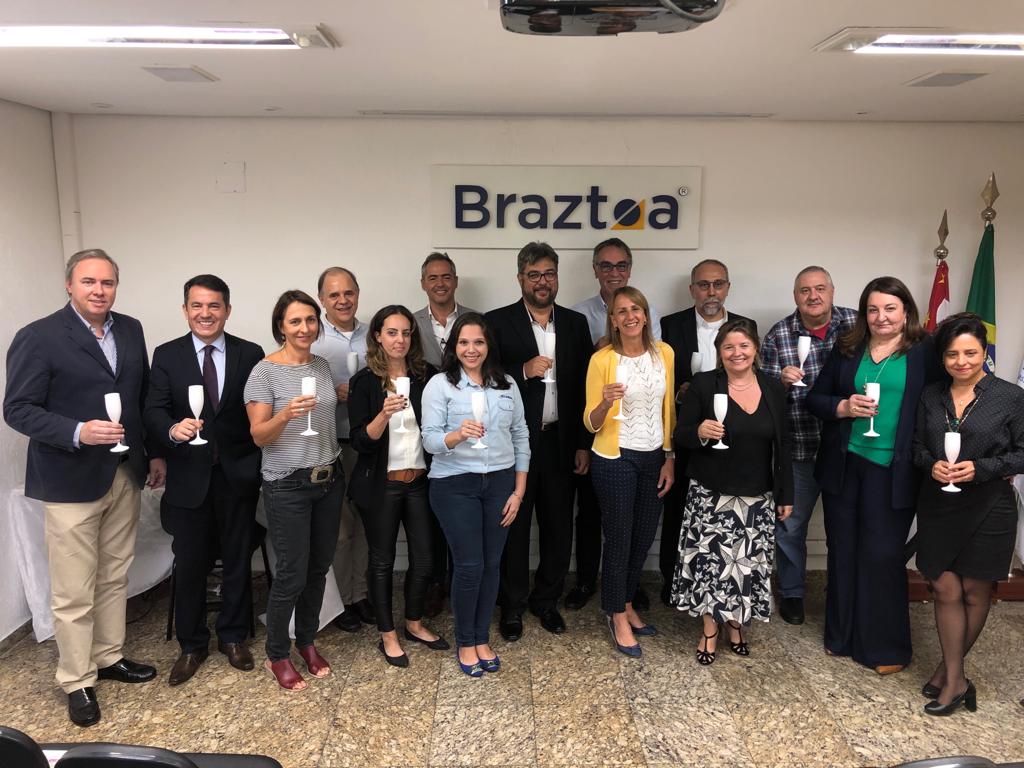 Roberto Nedelciu, da Raidho, é o novo presidente da Braztoa; veja novo conselho 1 Braztoa acaba de eleger sua nova diretoria para o biênio 2019-2020