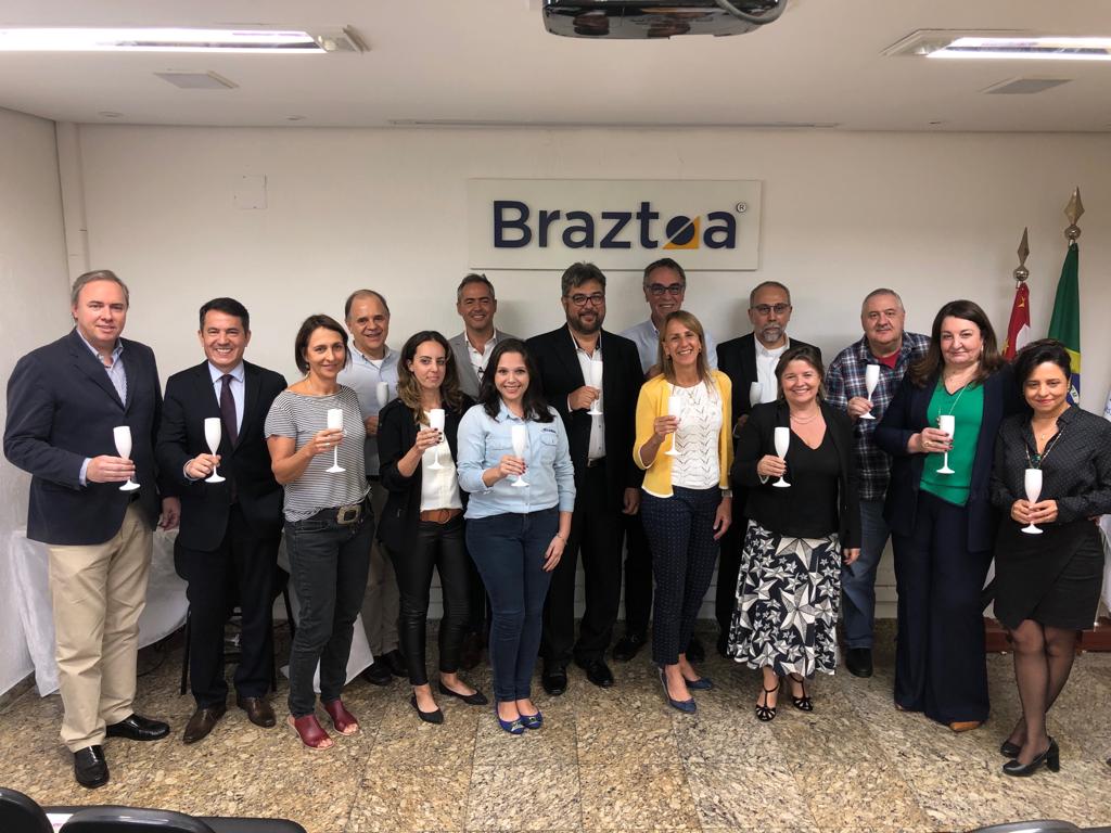 Braztoa acaba de eleger sua nova diretoria para o biênio 2019-2020