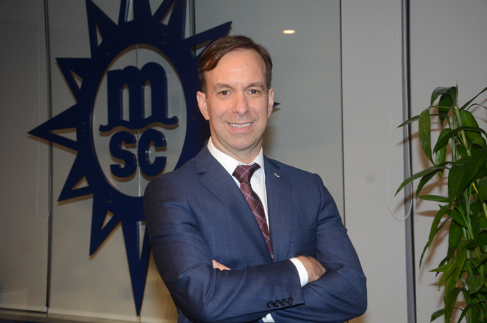 Adrian Ursilli, diretor Geral da MSC Cruzeiros no Brasil