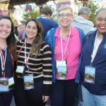 Adriana Martins, da Diversa, com Luiza Leopoldo, Barbara Picolo e Georgia Mariano, da Flytour