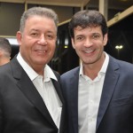 Alexandre Sampaio, da CNC, com Marcelo Álvaro Antônio, Ministro do Turismo