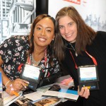 Ana Ulloa, de Rockefeller Center de NY, e Rayna Bourke, do Carnegie Hall