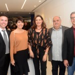 Arthur Araujo, da MSC, Melissa Abreu e Andréa Guimarães, da Perfil Viagens, Fernando Pedro e Luiz Carlos, da Dia Pleno Turismo