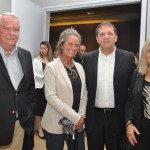 Chico Brasileiro, prefeito de Foz do Iguaçu, com Roy Taylor, Mari Masgrau e Rosa Masgrau, do M&E