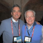 Chris Thompson, presidente do Brand USA, e Roger Dow, presidente do US Travel Association