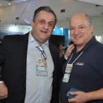 Claiton Armelin, da CVC, e Luis Calle, do Grupo Camar